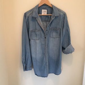 Everyday jean cotton button up